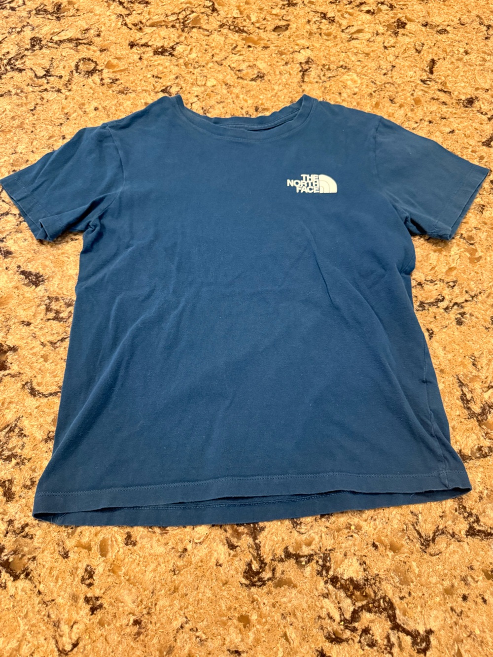 The North Face Men's Navy Blue Short Sleeve Logo Tee